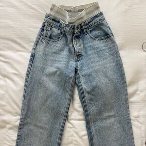 Alexander Wang Light Blue Straight Leg Jeans